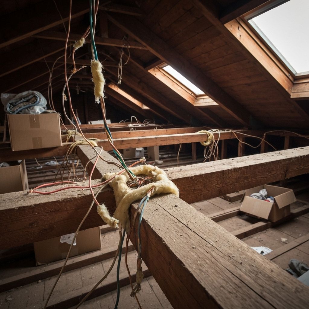 Rodents in Attics: The Hidden Threat to Electrical Wiring